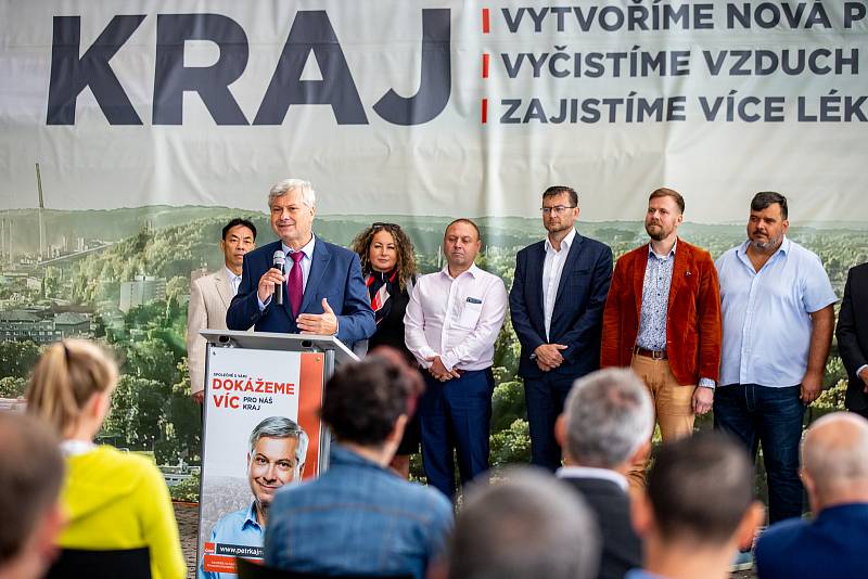 V Ostravě v Dolní oblasti Vítkovice se 4. září 2020 uskutečnila tisková konference k zahájení předvolební kampaně ČSSD do zastupitelstva Moravskoslezského kraje.