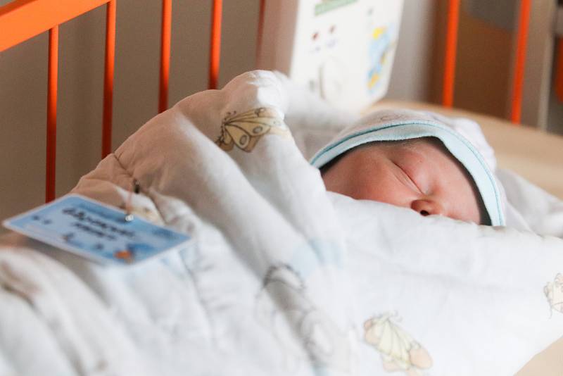 První ostravské miminko roku 2019 Matteo Grochovec, nar. 1. ledna 2019 v nemocnici v Ostravě-Vítkovicích.