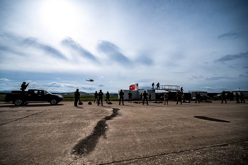 Dny NATO v Ostravě, 17. září 2022. Zásahová jednotka Policie ČR, protiteroristická jednotka SPKP, Quick Reaction Force Team