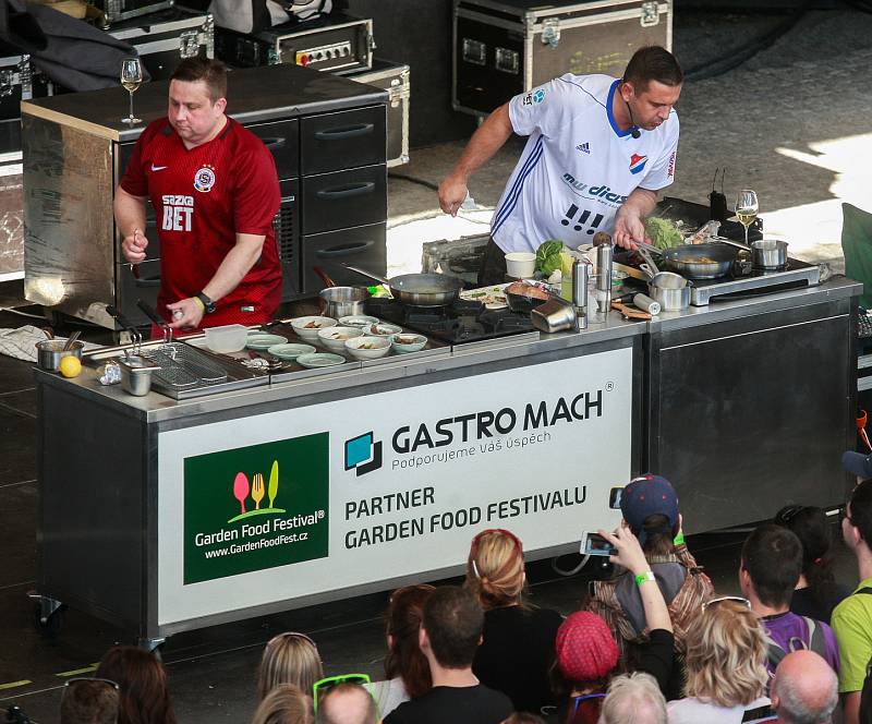 Radek Kašpárek "vystoupil" také na Garden Food Festival v Dolní oblasti Vítkovice v květnu 2018 v dresu Baníku.