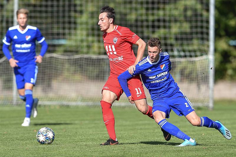 Přípravné utkání FC Baník Ostrava - MFK Vítkovice, 11. října 2019 v Ostravě.