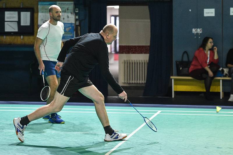 Tenisový a badmintonový turnaj Deníku na Rideře, 21. listopadu 2019 v Ostravě.