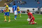 Fotbalisté Baníku Ostrava v Teplicích.