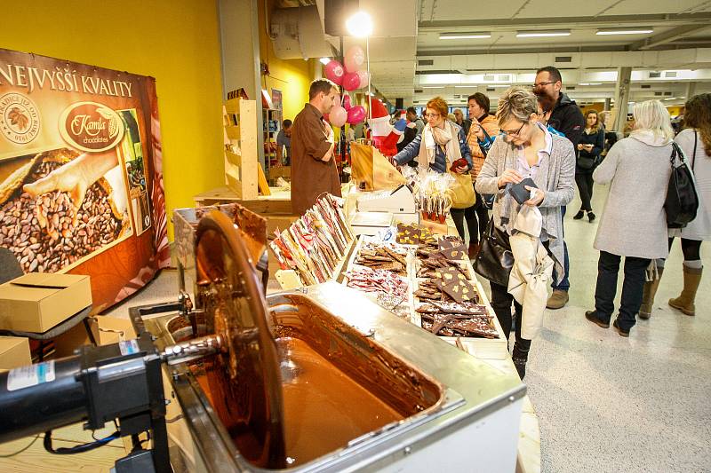 Festival čokolády na Černé Louce.