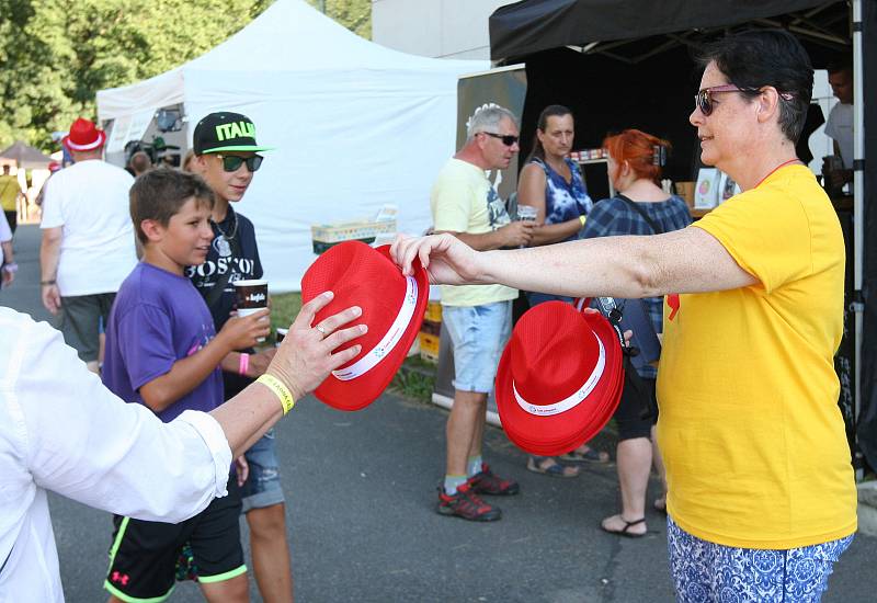 První den festivalu Ladná Čeladná v Beskydech, 5.8.2022