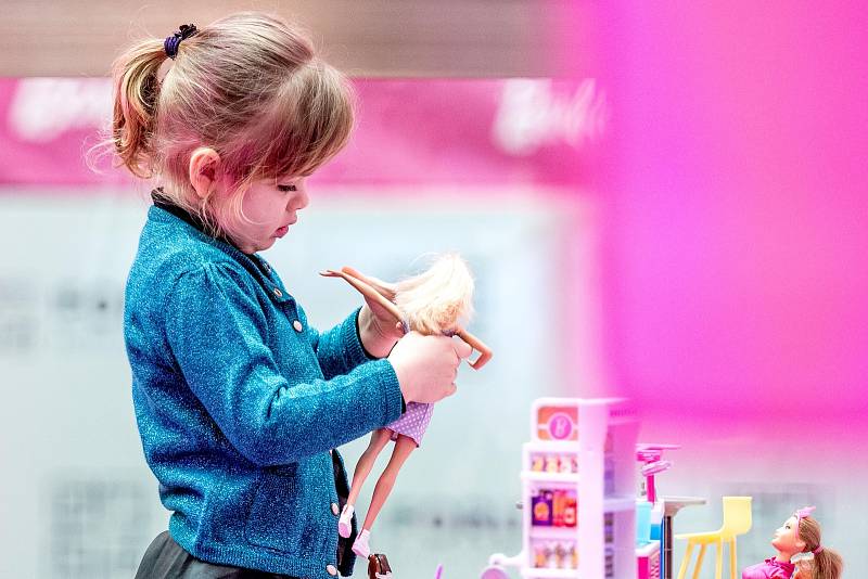 Oslava 60 let Barbie, obchodní centrum Nová Karolina, 9. března 2019 v Ostravě.