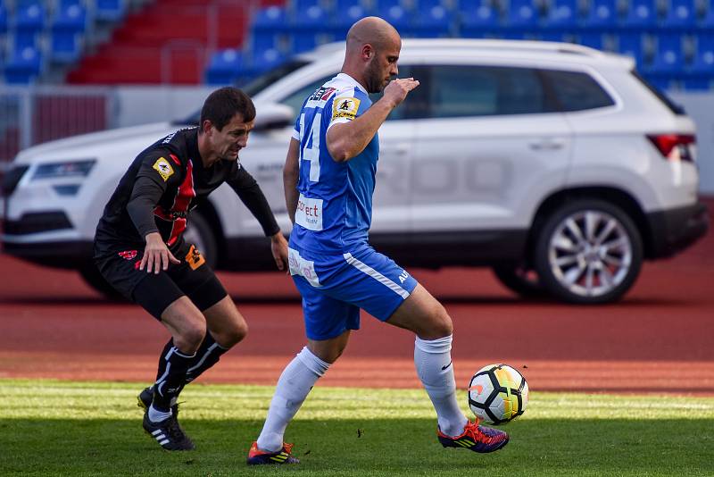 MFK Vítkovice vs. Frýdek-Místek, 27. října 2017 v Ostravě.