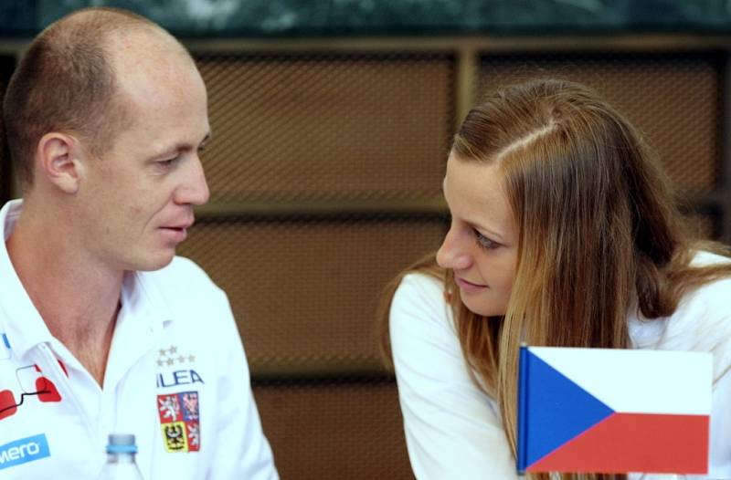 Losování pro Fed cup na Nové radnici v Ostravě. 