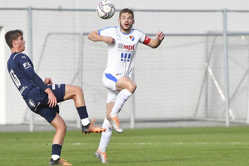 Zápas 13. kola MSFL Baník Ostrava B - 1. FC Slovácko B 2:0, který se hrál 30. října 2022 na Bazalech.