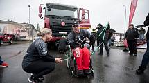 Den rekordů, na kterém handicapovaný kulturista Daniel Minster utáhl na invalidním vozíku nákladní automobil Tatra (do vzdálenosti 252cm).