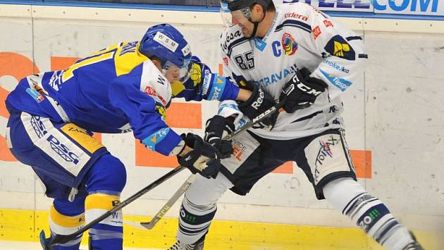 HC Vítkovice Steel - PSG Zlín 3:2 po nájezdech