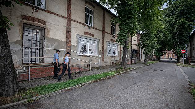 Městská část Mariánské Hory a Hulváky, okolí ulic Bendlova a Slévárenská, 15. července 2021 v Ostravě.