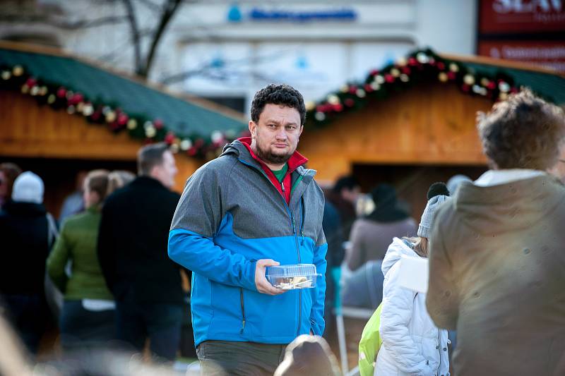 Restaurant Day Ostrava 2017 na Masarykově náměstí.