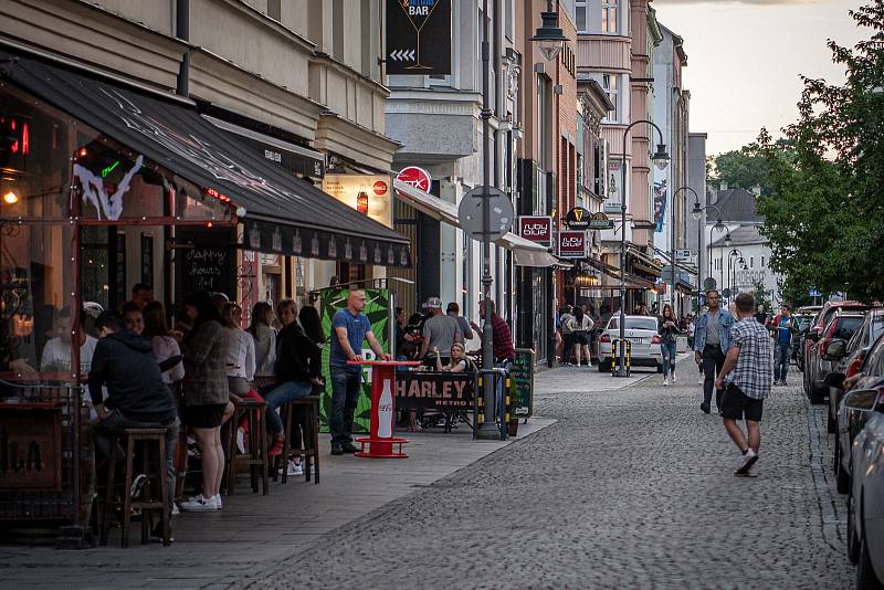 Stodolní ulice v Ostravě, 11. června 2021.