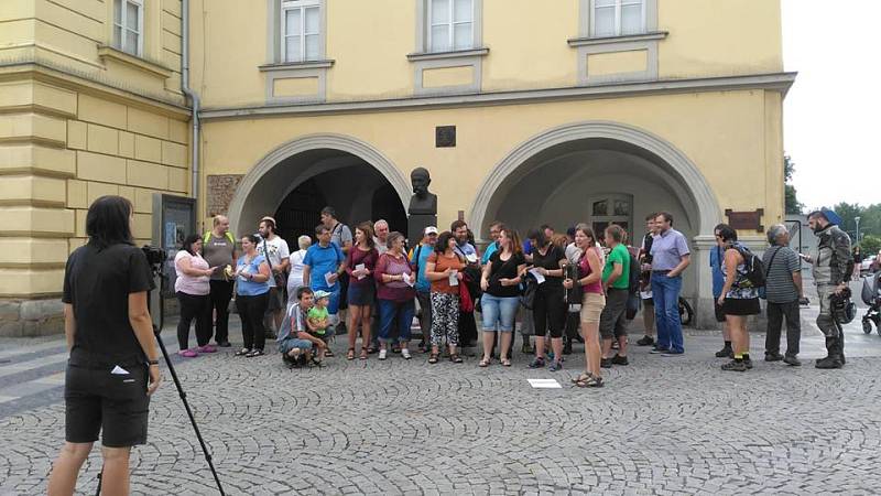 Setkání příznivců geocachingu v Ostravě 18. června 2018.