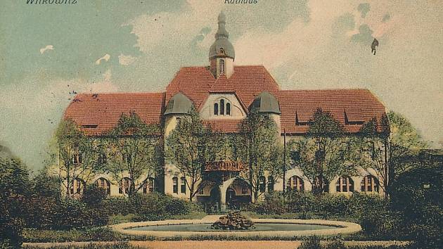 Vítkovická radnice, rok - 1903