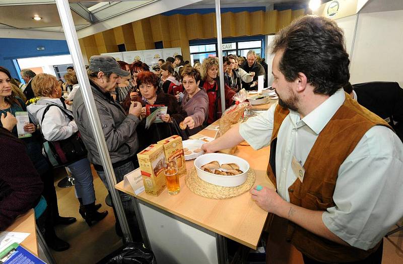 Na ostravské výstaviště Černá louka v pátek přijeli zástupci šesti potravinářských firem, které získaly ocenění Regionální potravina.