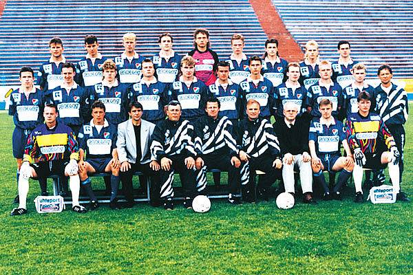 BANÍK 1995/1996. Poslední tým, za který Tomáš Galásek před svým odchodem do Nizozemska hrál