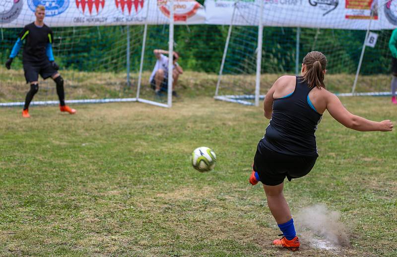 Soutěž o penaltového krále Moravskoslezského kraje, 5. červenec 2019 Hukvaldy.