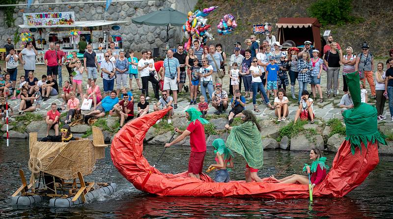 Rozmarné slavnosti řeky Ostravice, 22. června 2019 v Ostravě.