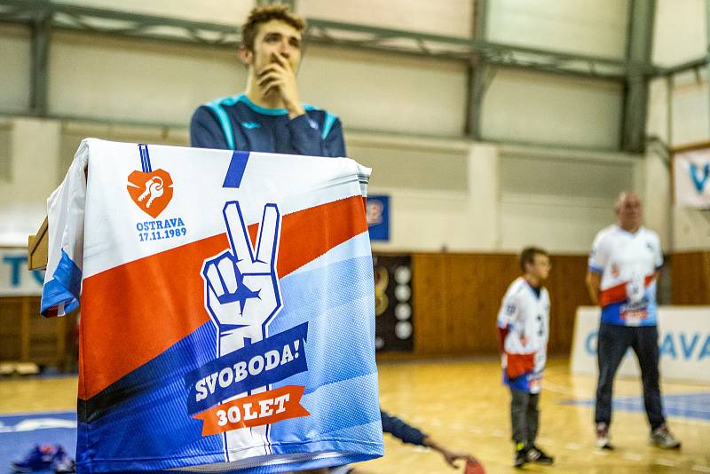 Utkání 7. kola extraligy volejbalu: VK Ostrava - Black Volley Beskydy, 16. listopadu 2019 v Ostravě.