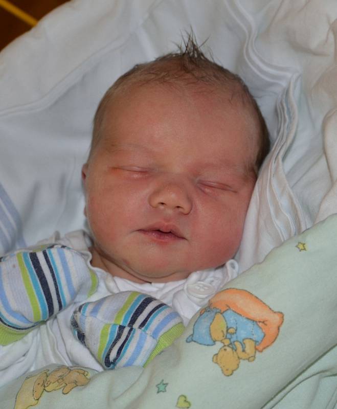 Jakub Zahorán, 2. 1. 2018, 3700 g, 50 cm, Dolní Tošanovice. Fakultní nemocnice Ostrava.