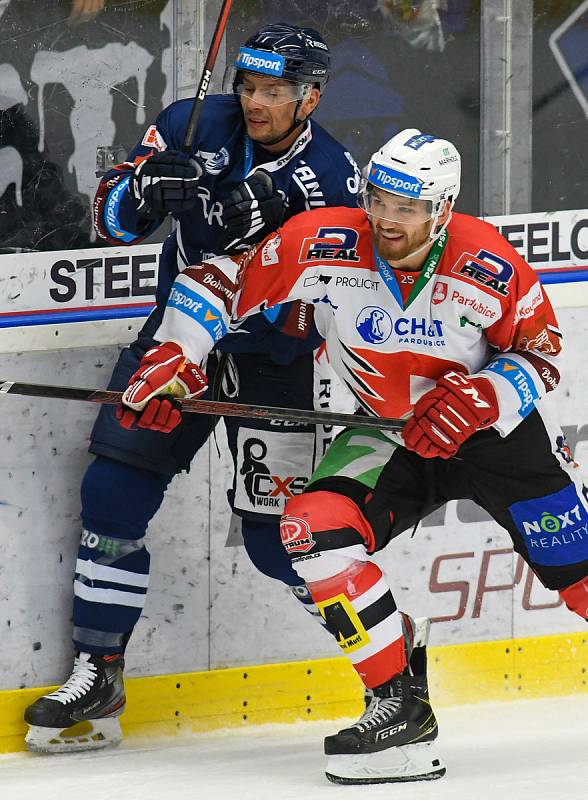 HC Vítkovice Ridera - HC Dynamo Pardubice (20. kolo extraligy, 31. 10. 2021)