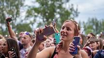 Hudební festival Colours of Ostrava 2019 v Dolní oblasti Vítkovice, 19. července 2019 v Ostravě.