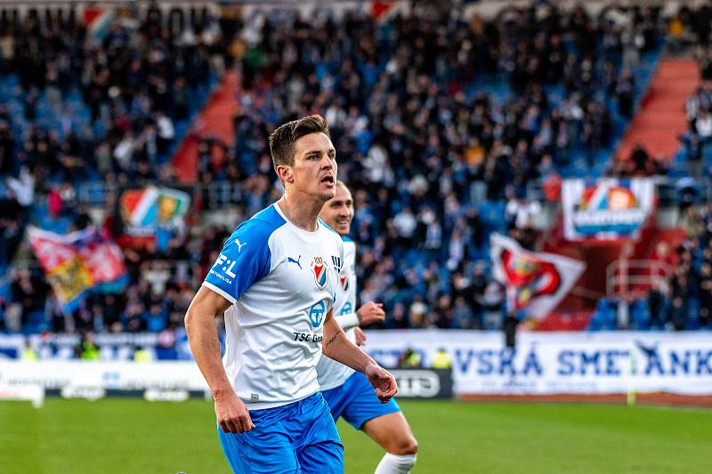 Utkání 22. kola první fotbalové ligy: FC baník Ostrava - SK Sigma Olomouc. 19. února 2022 v Ostravě.