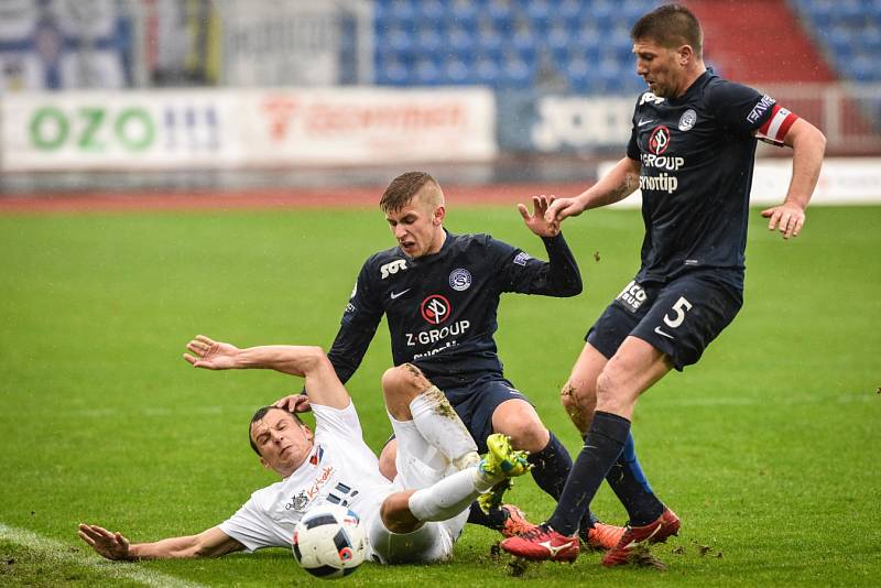 24. kolo první fotbalové ligy:  Baník Ostrava – 1. FC Slovácko 2:1 (1:0)