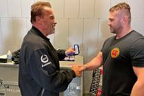 Účast v soutěži a setkání s Arnoldem Schwarzeneggerem byly pro Miroslava Šína velký zážitek.