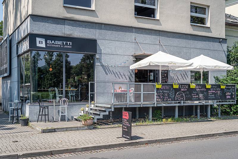 Podnik Babetti Ristorante v Ostravě, srpen 2020.