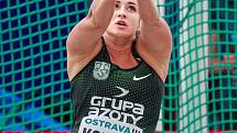 Zlatá tretra Ostrava 2018. Hammer throw, kladivo ženy, Malwina Kopron