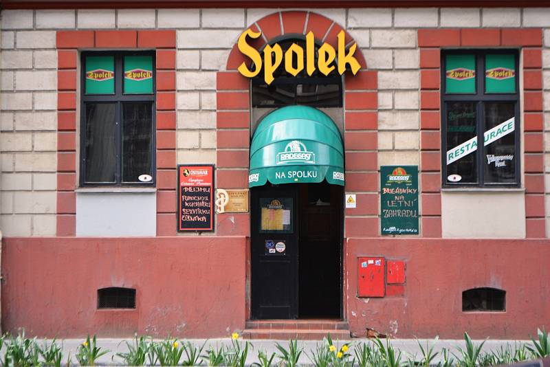 Restaurace Spolek v centru města. Archivní snímek.