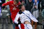 Fotbalisté druholigového Frýdku-Místku v rámci zimního turnaje Tipsport liga hostili ve frýdeckých Stovkách prvoligový Baník Ostrava a diváci se rozhodně nenudili. 