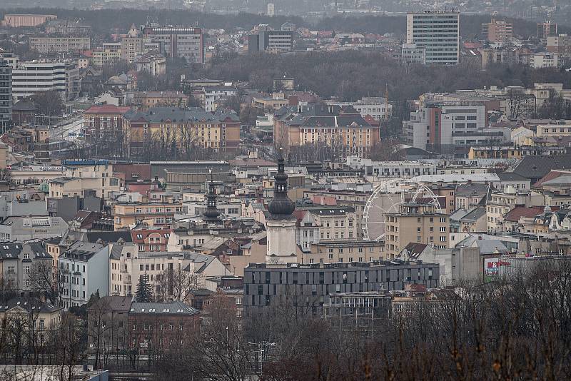 Novoroční výstup na haldu Ema, 1. ledna 2022 v Ostravě.