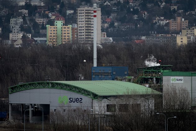 SUEZ Využití zdrojů, a.s. - spalovna odpadů, 5. března 2019 v Ostravě.