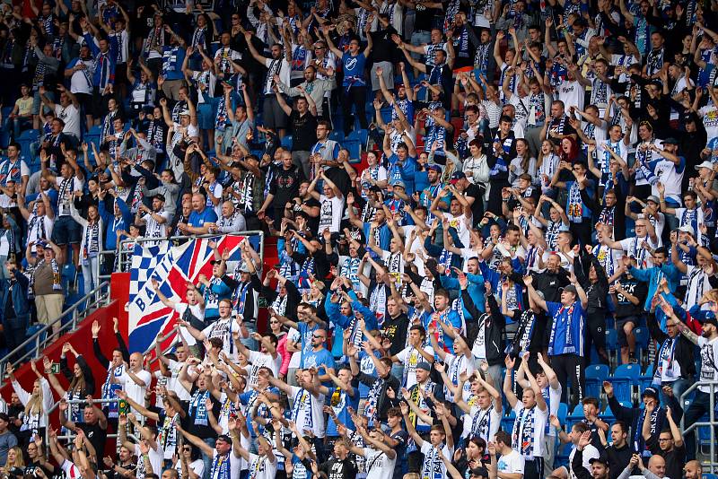 Utkání 1. kola FORTUNA:LIGY: FC Baník Ostrava - FC Slovan Liberec, 13. července 2019 v Ostravě.