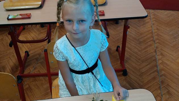 Evelínka Rampáčková, 6 let, Ostrava-Přívoz, ZŠ Ostrava