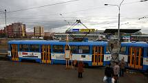 Autobusový terminál by měl tady vyrůst už v srpnu.  