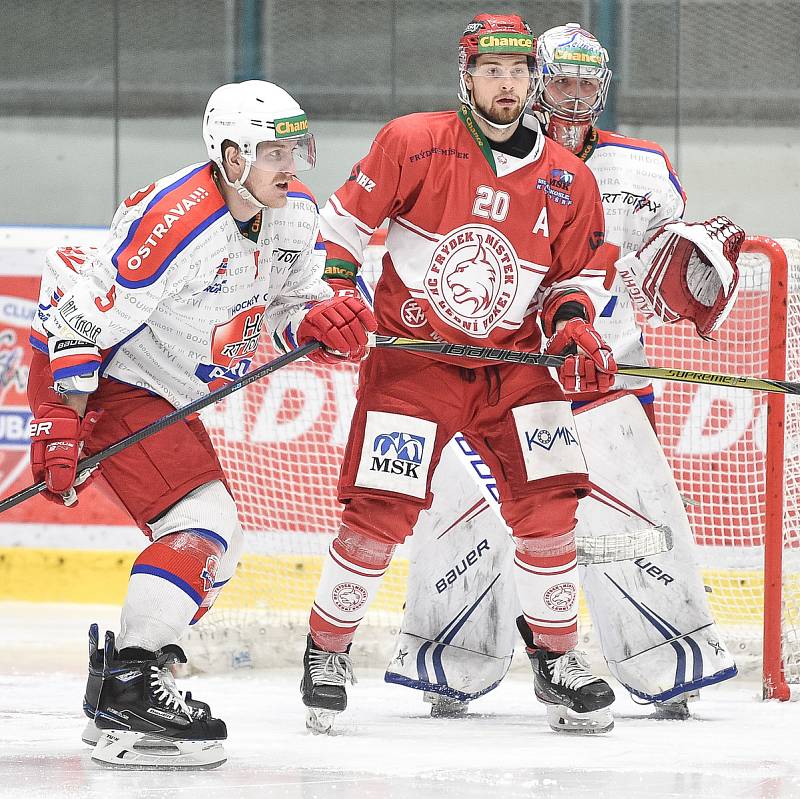 Chance liga: Poruba – Frýdek-Místek, 7. prosince 2019 v Ostravě.