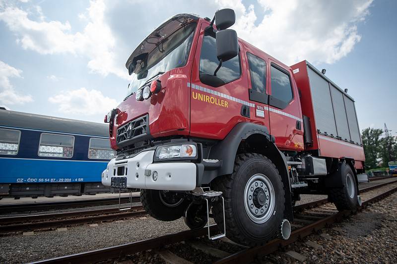 Poslední přípravy na Czech Raildays, 10. června 2019 v Ostravě.