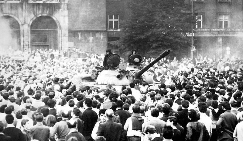 Srpen 1968 na severní Moravě a ve Slezsku: demonstrace, zaťaté pěsti a nadávky