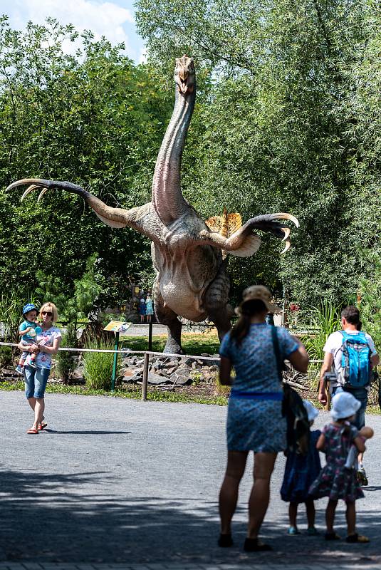 Největší DinoPark v ČR - DinoPark Ostrava v Doubravě na Karvinsku.