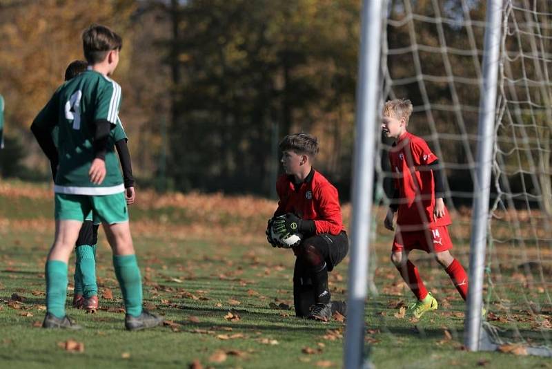 Hlučín U13 - MFK Vítkovice U13 3:4 (31. října 2021).