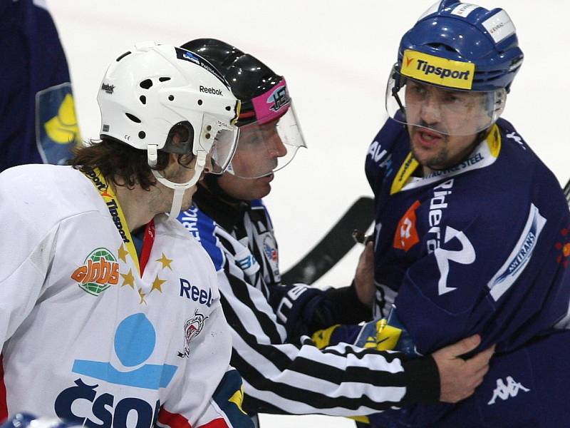 Extraligové utkání HC Vítkovice Steel - HC ČSOB Pojišťovna Pardubice