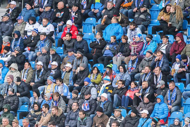 Utkání 25. kola první fotbalové ligy: FC Baník Ostrava - FK Mladá Boleslav, 16. března 2019 v Ostravě.