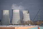 Společnost Veolia Energie začala bourat jednu ze tří chladicích věží Elektrárny Třebovice, 23. listopadu 2023, Ostrava.