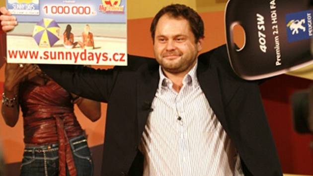 Ceny v hodnotě jedenácti milionů korun přineslo Milanovi Vobořilovi vítězství v soutěži Vyvolení. 