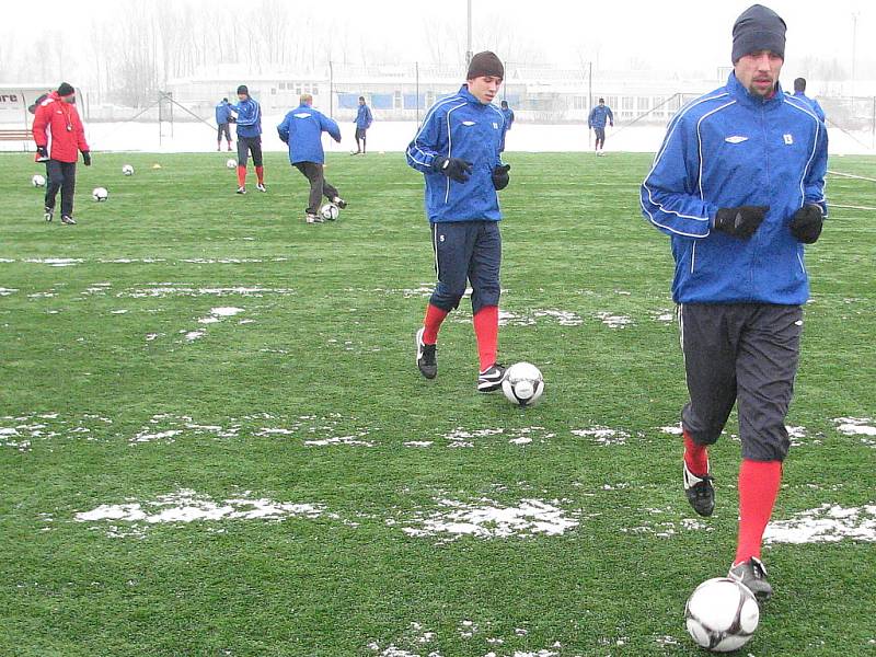 Zimní příprava 1.FC Brno v Šumperku.